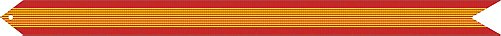 Vietnam Cross of Gallantry Streamer with Palm Device
